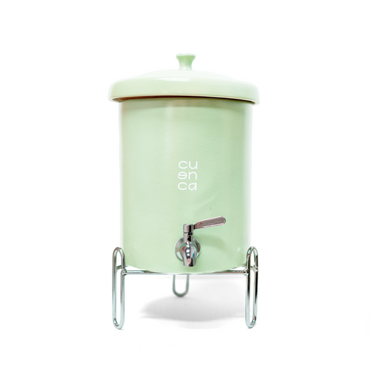 CUENCA ÁNFORA MINI VERDE AGUA